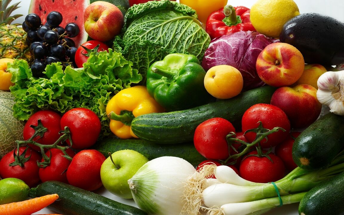 痛風のための果物と野菜